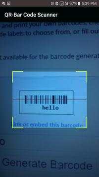 QR-Bar Code Scanner screenshot 4