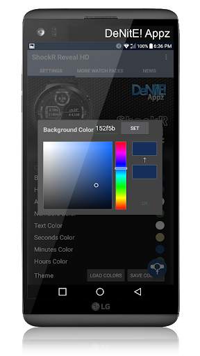 ShockR ReVeal HD WatchFace Widget & Live Wallpaper screenshot 5