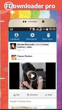 Video download for Facebook screenshot 1