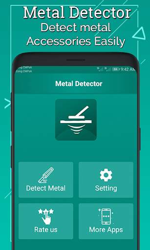 Metal detector with sound: Metal Finder App screenshot 1