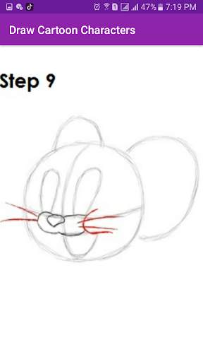 How To Draw Cartoon Character скриншот 7