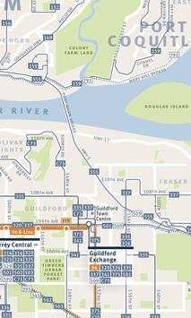 Vancouver Transport Map screenshot 2