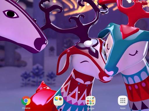Christmas Deer Live Wallpaper screenshot 10