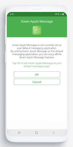 Green Apple Message screenshot 5