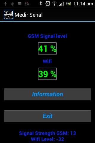 Measuring Signal GSM WIFI screenshot 1