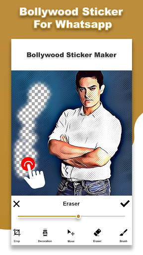 Bollywood Stickers for WhatsApp (WA-Sticker) screenshot 7