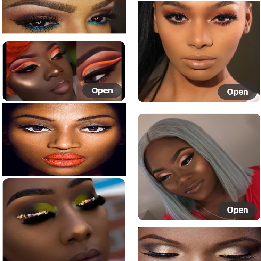 Black Beauty Makeup Tutorials. иконка