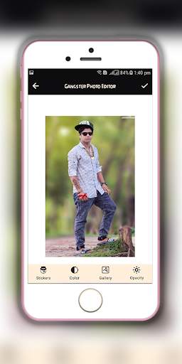 Gangster Photo Editor screenshot 2
