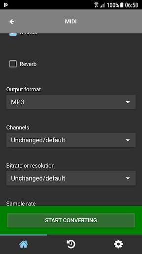 MIDI Converter 1 تصوير الشاشة