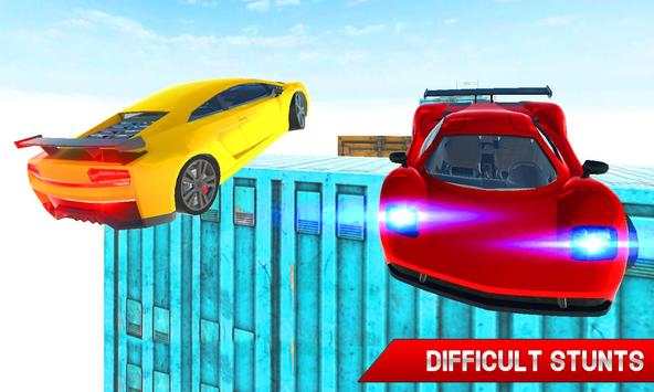 Real Master Extreme Flip Car Stunts racing Track screenshot 10