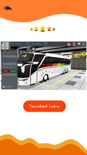 Livery Bussid Mod JB3 Sinjay screenshot 4