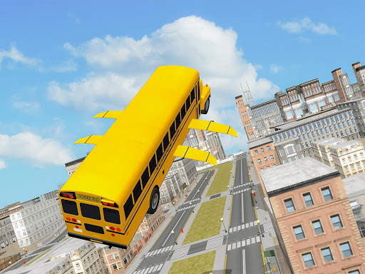 Flying School Bus simulator screenshot 9