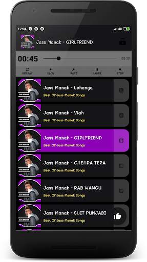Jass Manak - Punjabi Songs screenshot 3