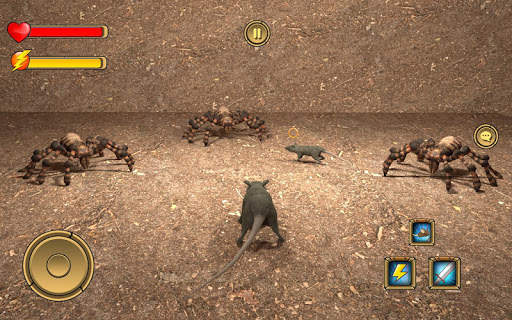 Forest Mouse Simulator 2019 - Crazy Rat Simulator screenshot 4