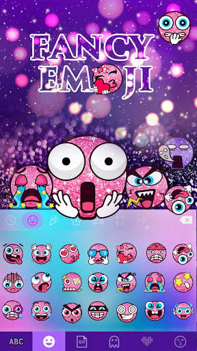 Fancy SMS Free Emoji Keyboard screenshot 2