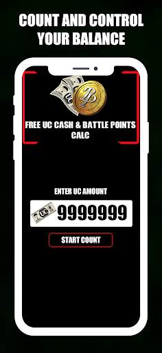 Daily Free Uc Cash & Battle Points Calc screenshot 3