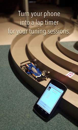 Lap Timer for Mini 4WD, Slot Cars स्क्रीनशॉट 1