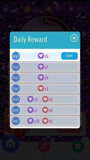 Glitter Piano Tiles- Amazing World of Fun screenshot 4