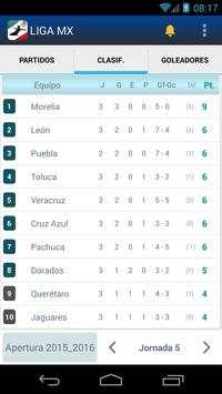 Livescore for Liga MX screenshot 3