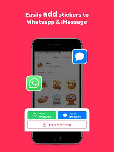 StickerMoji: Meme Stickermaker for WhatsApp Chat screenshot 12