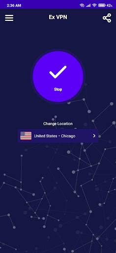 Ex VPN - Unlimited, Fast VPN screenshot 2