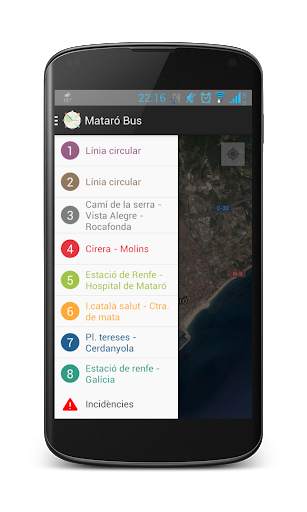 Mataró bus screenshot 2