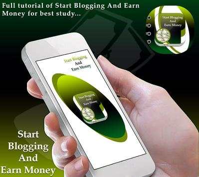 Start Blogging And Earn Money скриншот 3