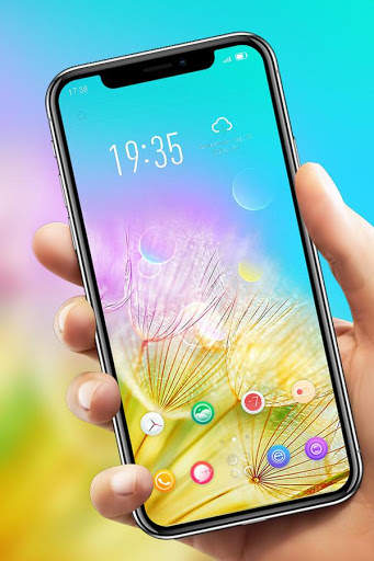 Beautiful Flowers Theme Infinix s4 launcher screenshot 2