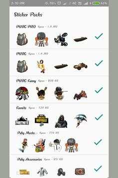 PUBG Sticker screenshot 1