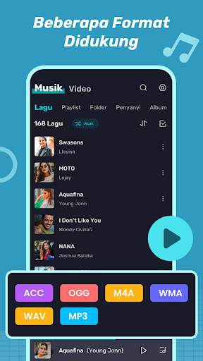 Pemutar Musik - Pemutar MP3 screenshot 2