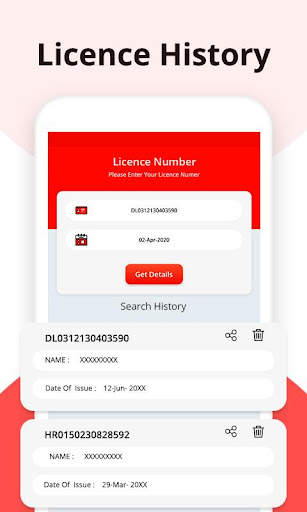 RTO vehicle & licence info screenshot 4