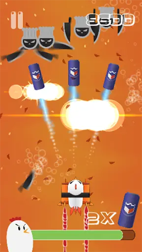 Rocket the Chicken Lite screenshot 5
