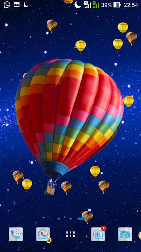 Parachute Live Wallpaper screenshot 4