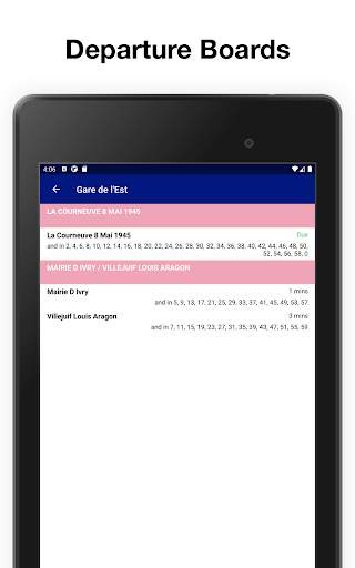 Paris Metro – official metro map and train times screenshot 12