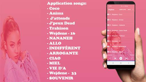 Music Wejdene -  Anissa  sans Internet screenshot 2