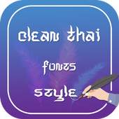 Clean Thai Fonts Style 1.0