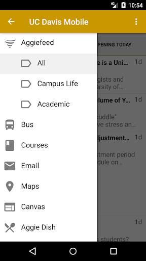UC Davis Mobile screenshot 1