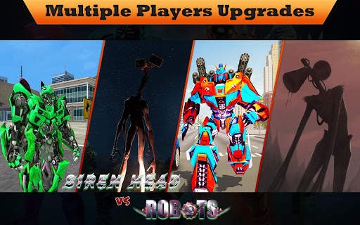Siren Head Vs Robot Fighting screenshot 4