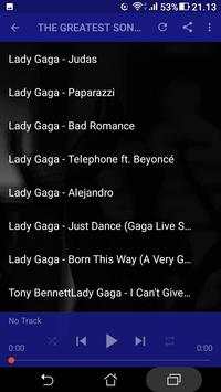 BEST SONG OF LADY GAGA 4 تصوير الشاشة