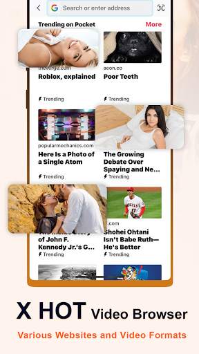 Hot Video Browser - Fast & Secured Browser screenshot 2