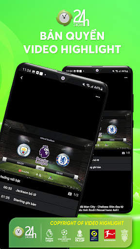 24h: Bóng đá, Tin tức screenshot 3