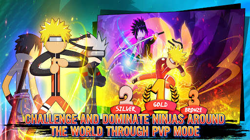 Pertarungan Ninja Stickman screenshot 20