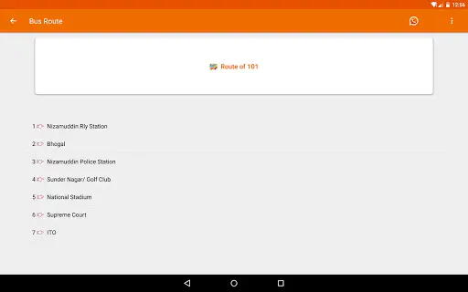 Delhi Bus & Delhi Metro Route screenshot 13