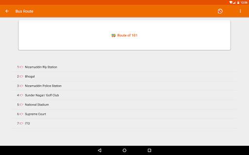 Delhi Bus & Delhi Metro Route screenshot 13