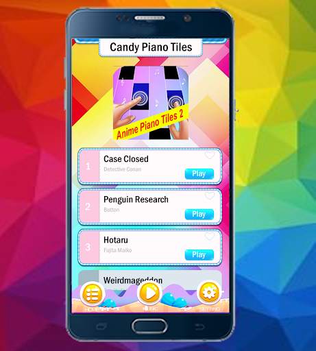 Piano Anime Tiles 2019 screenshot 1