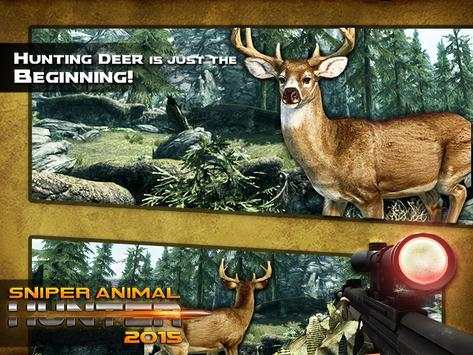 Sniper Shooting Hunt 2015 screenshot 1