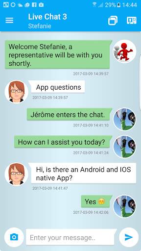 Live Chat 3 / Cloud Chat 3 screenshot 3