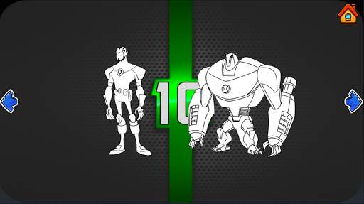 Ben Coloring 10 Ultimate Heros screenshot 4