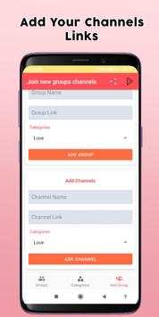Join new groups channels 6 تصوير الشاشة
