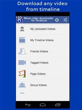 Video downloader for Facebook screenshot 3